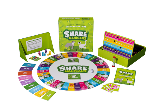 Sharenanigans – The Quick & Competitive Share Market Game (Board Game)