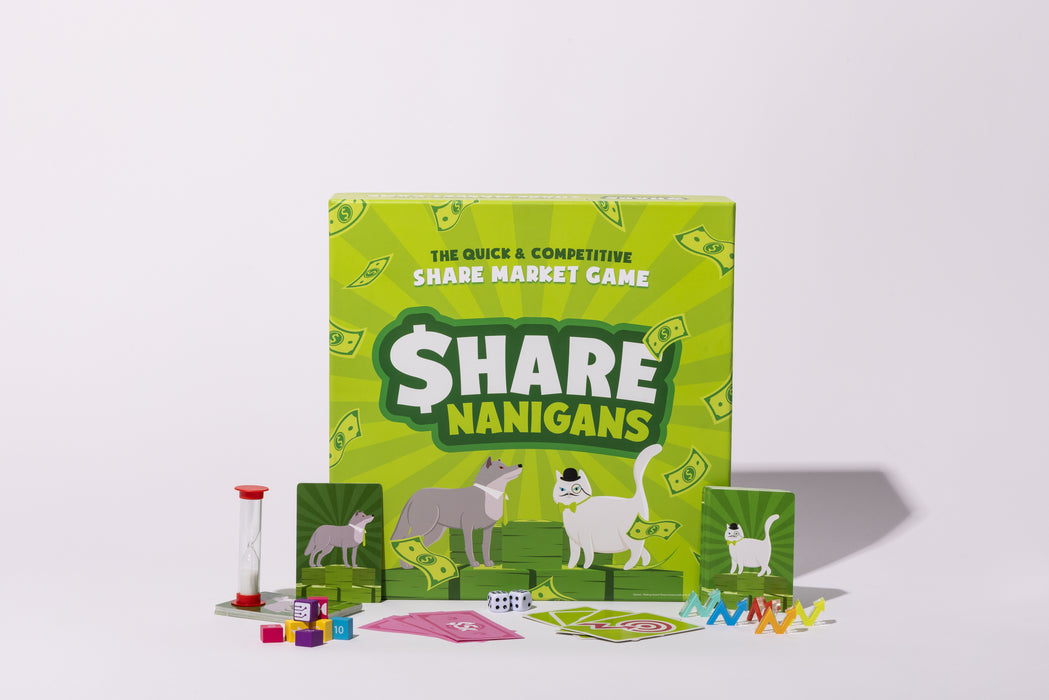 Sharenanigans – The Quick & Competitive Share Market Game (Board Game)
