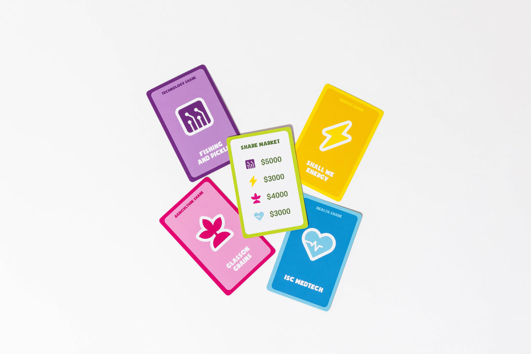 Sharenanigans Stack ‘n Steal - The Fast-Paced, Ultra-Competitive Share Market Card Game