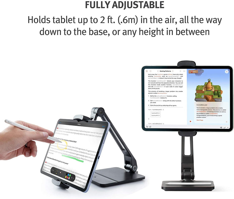Twelve South HoverBar Duo - adjustable desktop stand for iPad